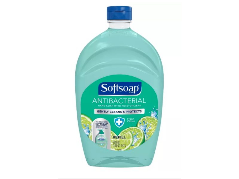 Softsoap Antibacterial Liquid Hand Soap, Fresh Citrus, 50 oz/1.47 L