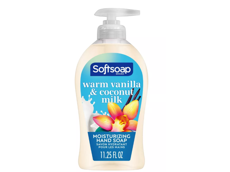 Softsoap Deeply Moisturizes Hand Soap, Warm Vanilla & Coconut Milk, 11.25 fl oz/332 mL