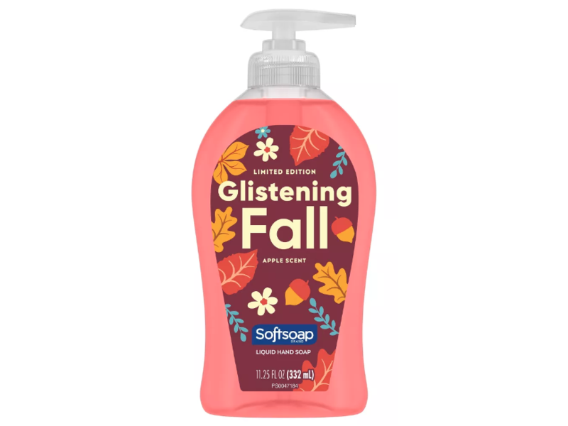 Softsoap Glistening Fall Liquid Hand Soap, Apple Scent, 11.25 fl oz/332 mL