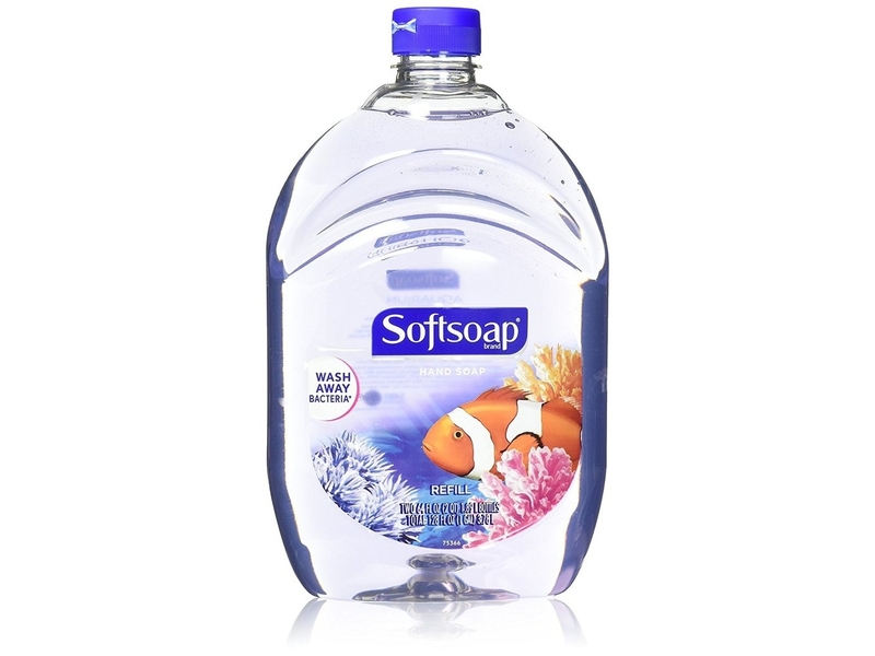 Softsoap Hand Soap, Aquarium Series, Refill, 64 fl oz/1.89 L, Pack Of 2