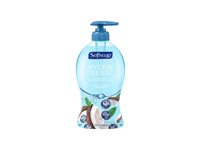 Softsoap Hydra Bliss Hydrating Hand Soap, Coconut Water and Blueberry, 11.25 fl oz