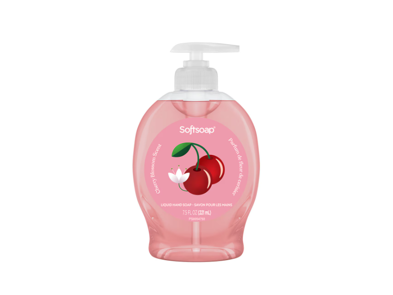 Softsoap Liquid Hand Soap, Cherry Blossom Scent, 7.5 fl oz/221 mL