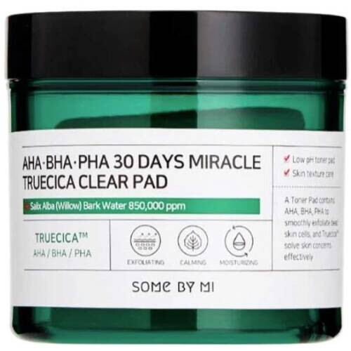 AHA BHA PHA 30 Days Miracle Truecica Clear Pad
