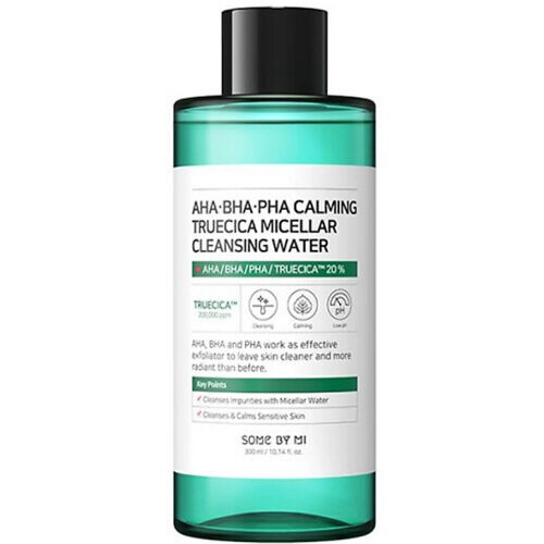 AHA BHA PHA Calming Truecica Micellar Cleansing Water