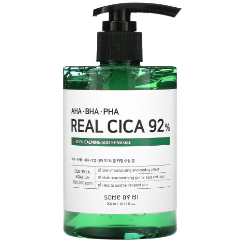 AHA-BHA-PHA Real Cica 92% Cool Calming Soothing Gel