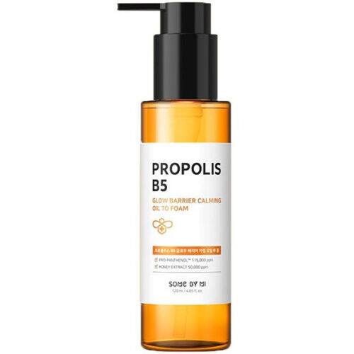 Propolis B5 Glow Barrier Calming Oil To Foam