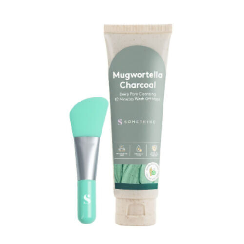 Mugwortella Charcoal Deep Pore Cleansing 10 Minutes Wash Off Mask