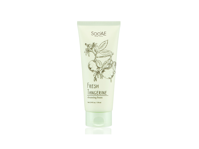 SooAE Fresh Tangerine Cleansing Foam