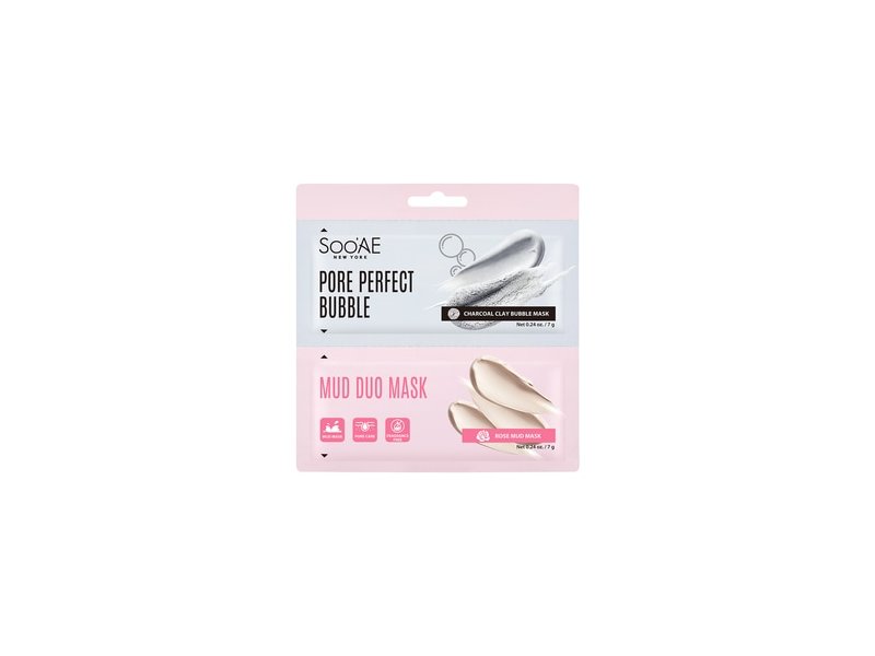 SooAE Pore Perfect Bubble Mud Duo Mask