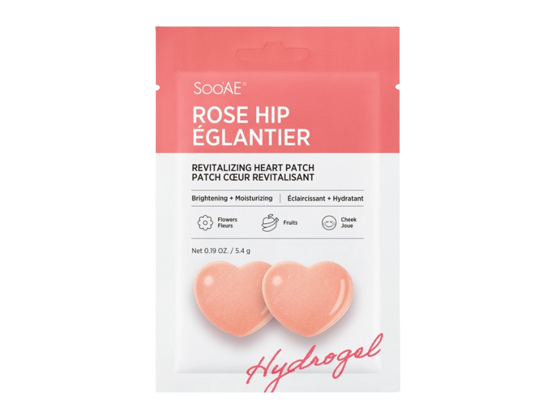 Sooae Revitalizing Heart Patch, Rose Hip, 0.19 oz/5.4 g