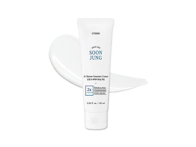 Soon Jung 2x Barrier Intensive Cream, Etude, 2.02 fl oz/60 mL