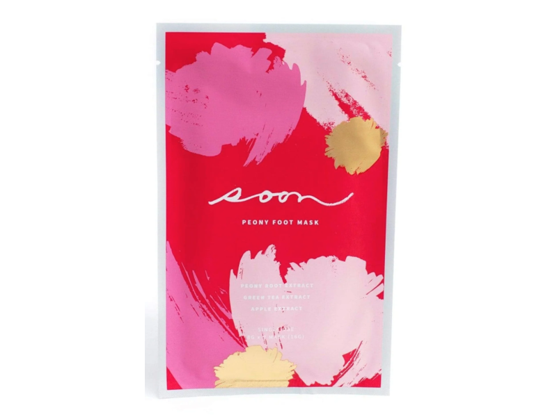 Soon Peony Foot Mask, 5 Count