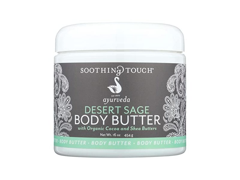 Soothing Touch Desert Sage Body Butter, Cocoa & Shea Butter, 16 oz/454 g
