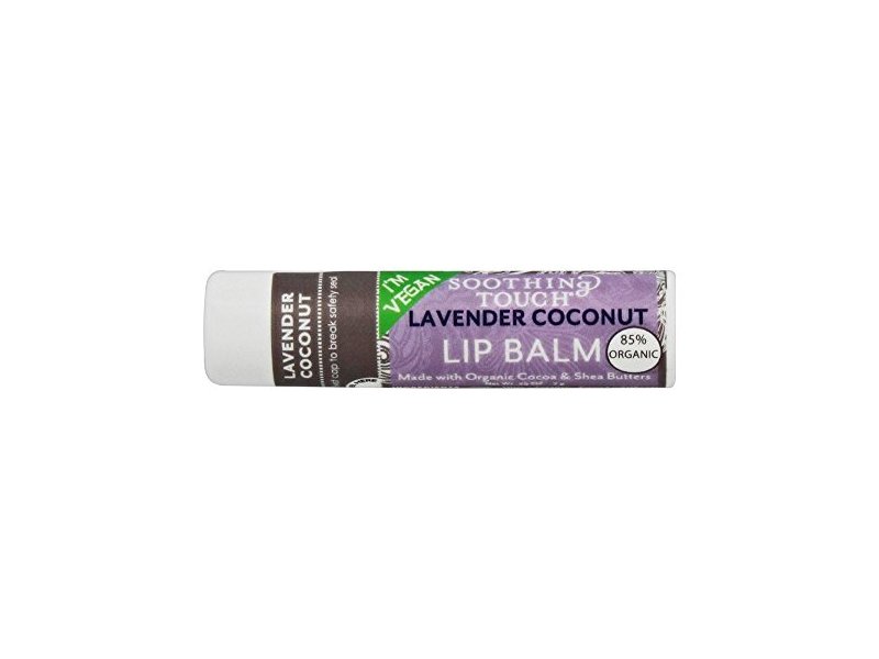Soothing Touch Lip Balm, Lavender Coconut
