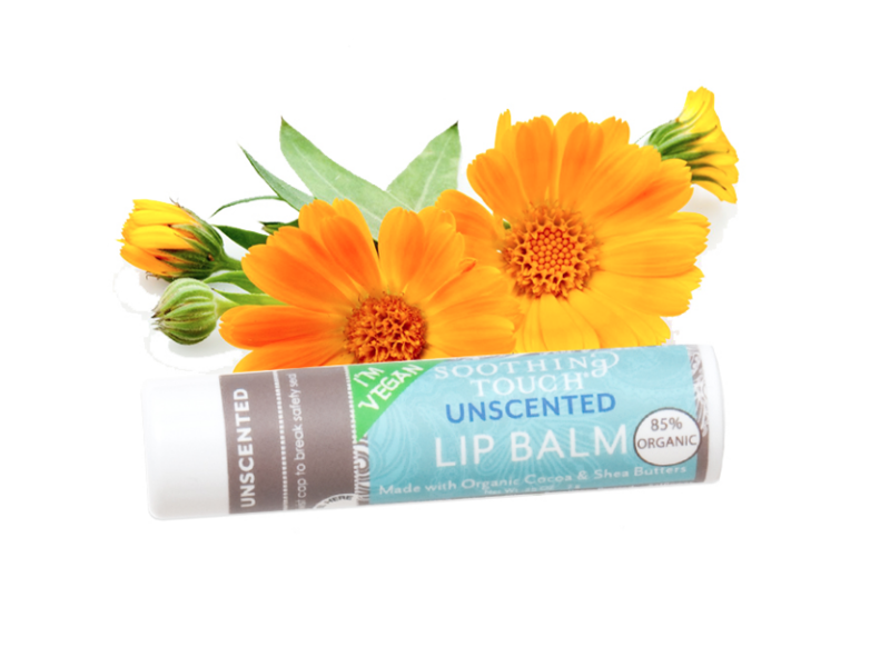 Soothing Touch Lip Balm, Unscented, 0.25 oz