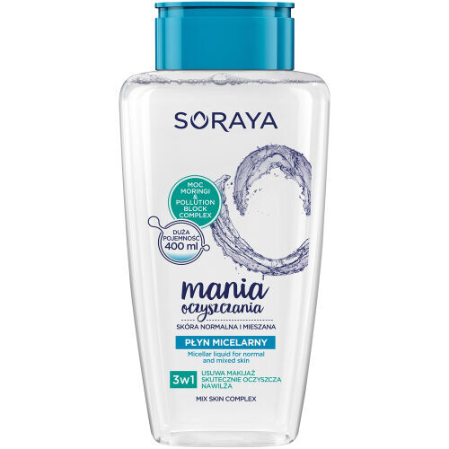 Mania Oczyszczania Płyn Micelarny Do Twarzy Skóra Normalna I Mieszana