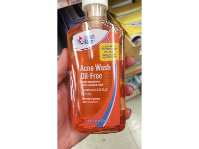 Sound Body Acne Wash Oil-Free, 6 fl oz