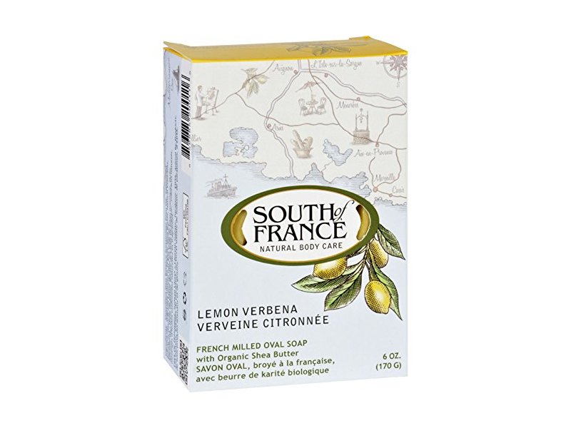 South of France Bar Soap, Lemon Verbena, 6 oz