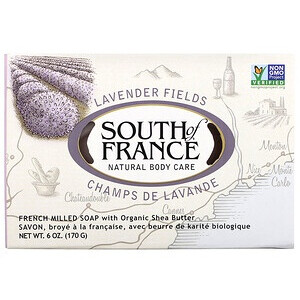 Lavender Fields, French Milled Soap With Organic Shea Butter