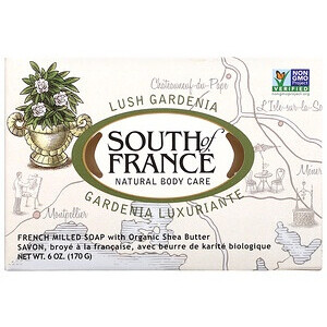 Lush Gardenia, French Milled Soap With Organic Shea Butter