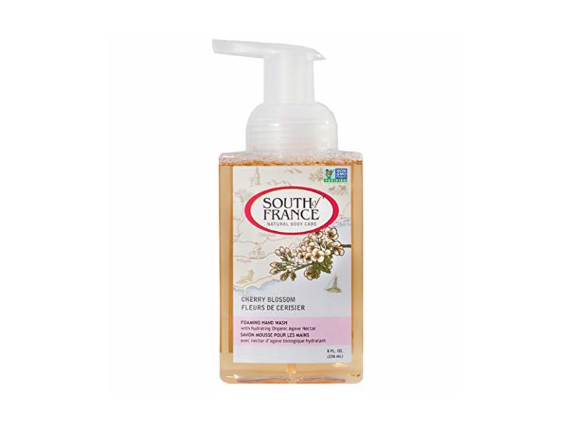South Of France Natural Foaming Hand Soap, Cherry Blossom, 8 oz/236 mL