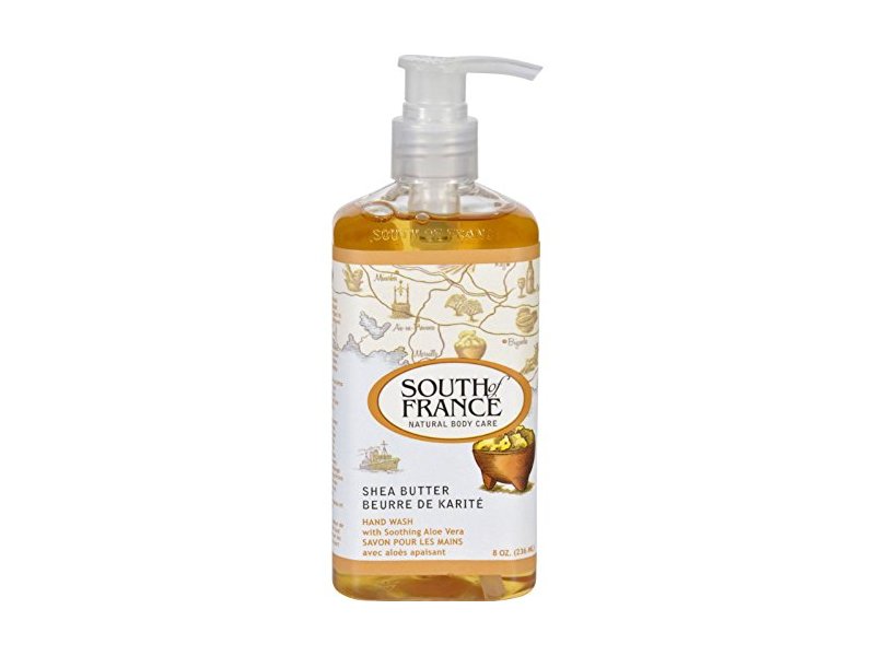 South of France Shea Butter Hand Wash, 8 Fluid Ounce