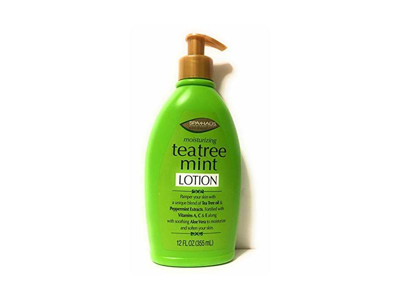Spa-Haus Moisturizing Tea Tree Mint Lotion, 12 fl oz (354 mL)