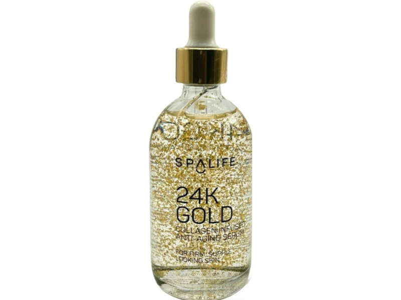 Spa Life 24K Gold Anti-Aging Serum, 1 fl oz/30 mL