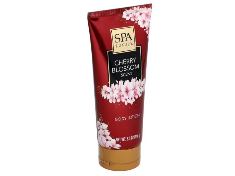 Spa Luxury Body Lotion, Cherry Blossom, 5.5 oz/156 g