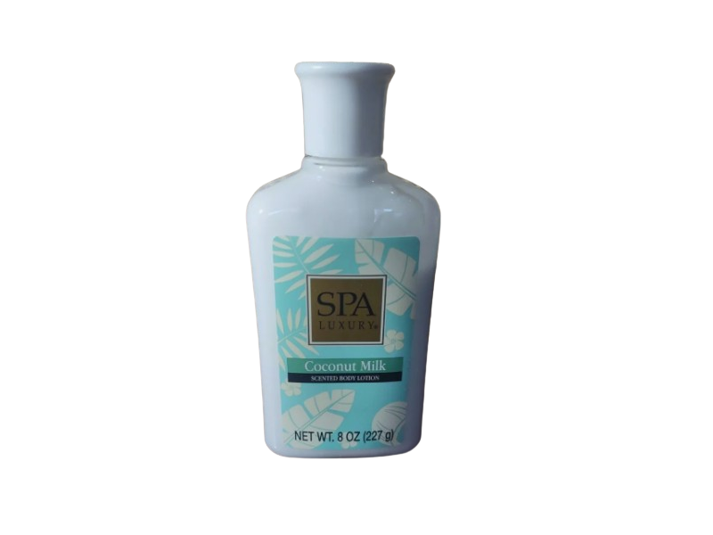 Spa Luxury Scented Body Lotion, Coconut Milk, 8 oz/227 g