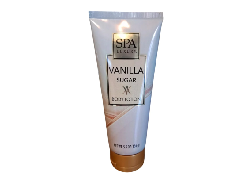 Spa Luxury Vanilla Sugar Body Lotion, 5.5 oz/156 g