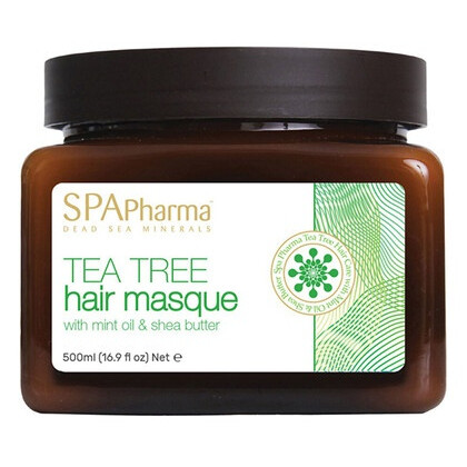 Hair Mask With Tea Tree Oil And Dead Sea Minerals With Mint And Shea Butter