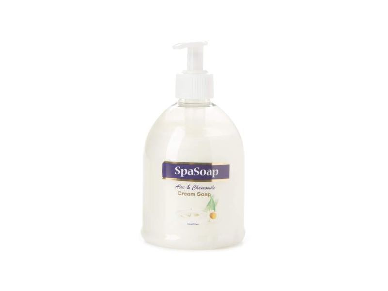 Spa Soap Cream Soap, Aloe & Chamomile, 16 oz