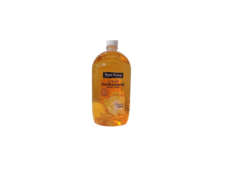 Spa Soap Liquid Antibacterial Hand Soap, Original Gold, 32 fl oz/949 mL