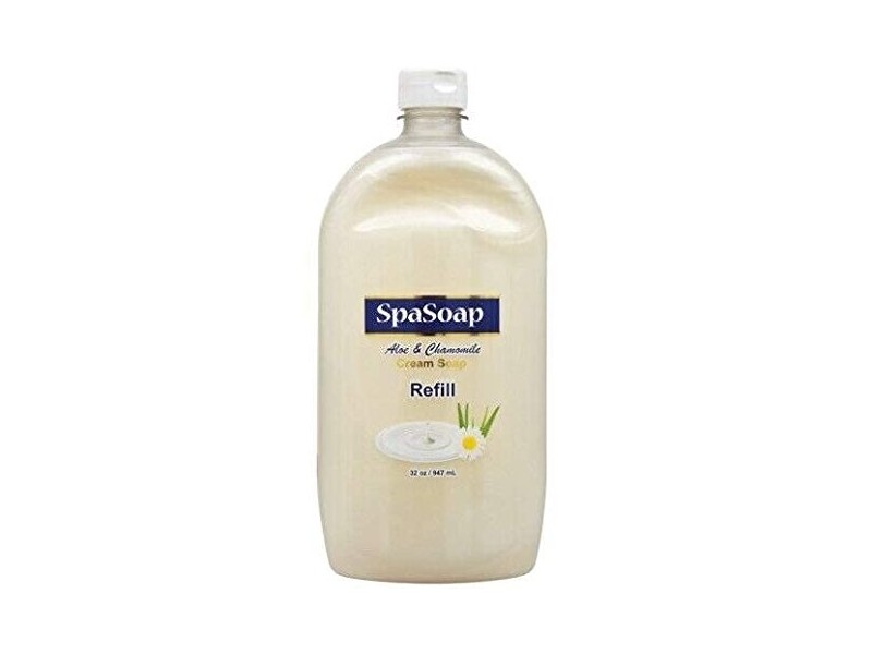 Spa Soap Cream Soap, Aloe & Chamomile, 32 fl oz/946 mL