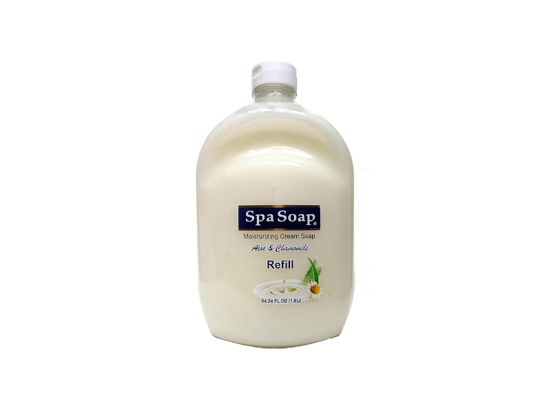 Spa Soap Moisturizing Cream Soap, Aloe & Chamomile, 64.24 fl oz/1.9 L