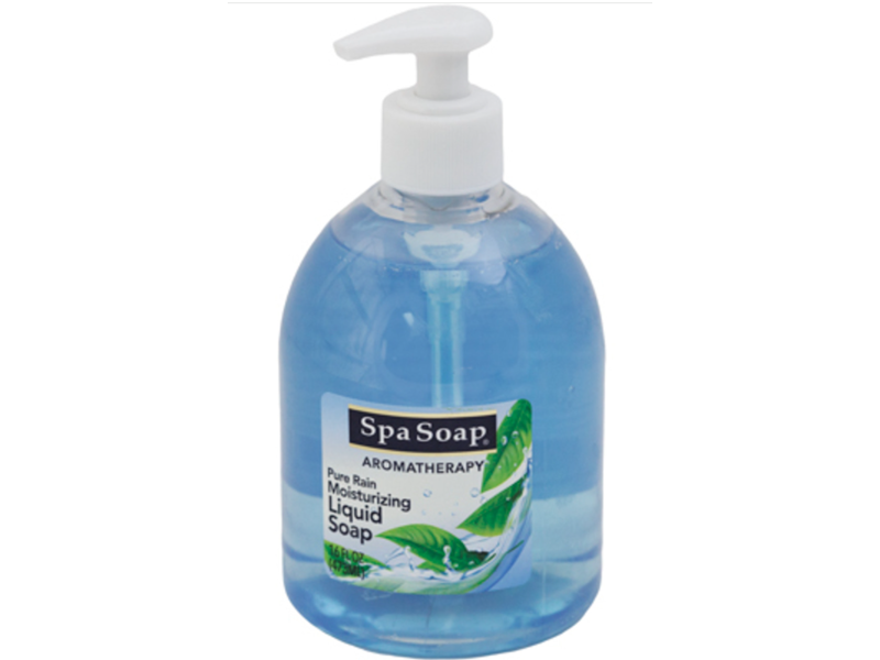 Spa Soap Pure Rain Moisturizing Liquid Soap, 16 fl oz/473 mL
