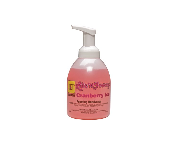 Spartan Lite'n Foamy Cranberry Ice, 18 fl oz/532 mL