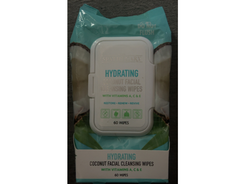 SpaTherapy Hydrating Facial Cleansing Wipes, 60 Counts