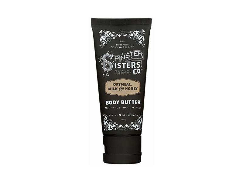 Spinster Sisters Co. Oatmeal and Honey Body Butter, 2 oz/56.7 g