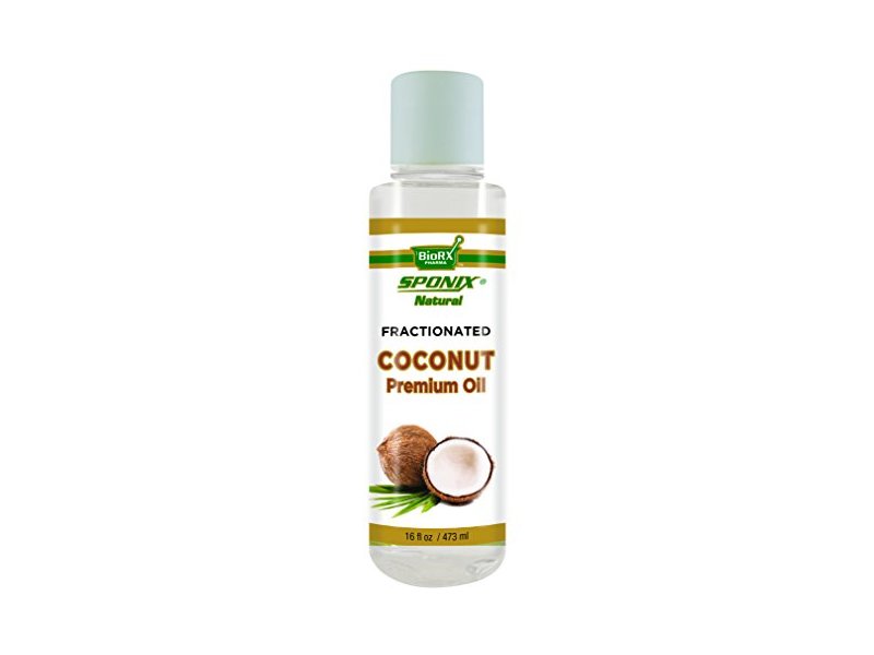 Sponix Natural Fractioned Premium Oil, Coconut, 16 fl oz/473 mL