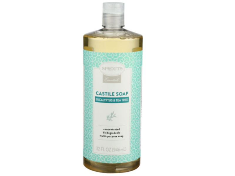 Sprouts Essentials Castile Soap, Eucalyptus & Tea Tree, 32 fl oz/946 mL