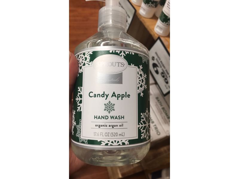Sprouts Hand Wash, Candy Apple, 17.6 fl oz