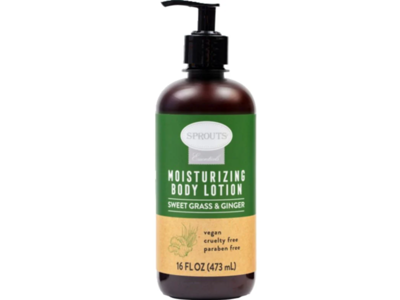 Sprouts Moisturizing Body Lotion, Sweet Grass & Ginger, 16 fl oz/473 mL