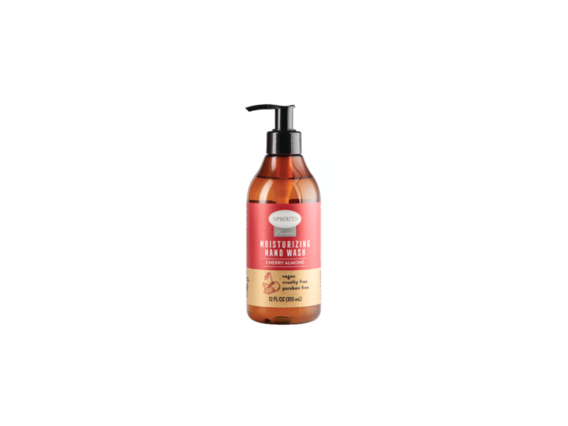 Sprouts Moisturizing Hand Wash, Cherry Almond, 12 fl oz/355 mL