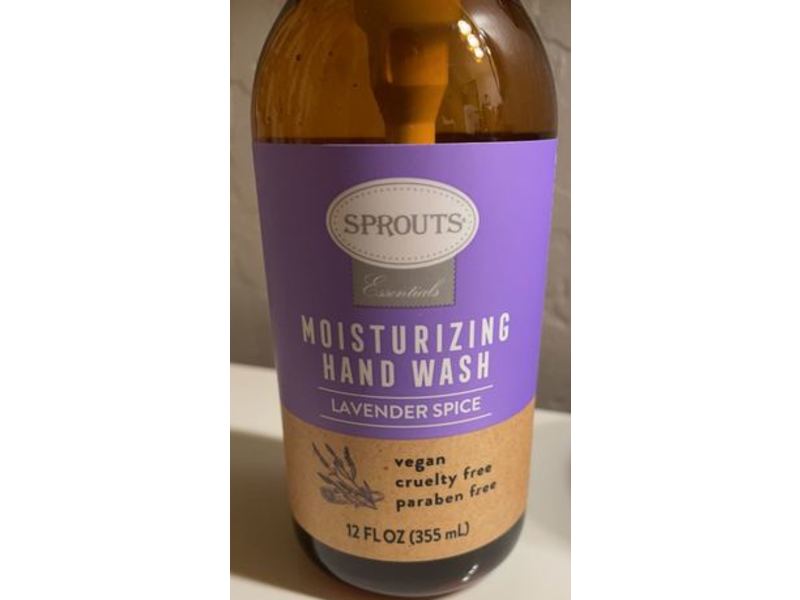 Sprouts Moisturizing Hand Wash, Lavender, 12 fl oz/355 mL