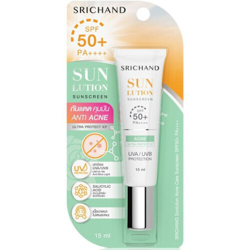 Sun Lution Sunscreen SPF 50 PA++++ Acne