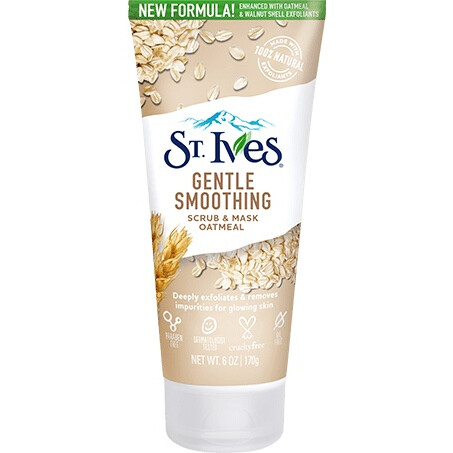 Gentle Smoothing Scrub And Mask Oatmeal
