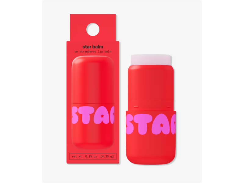 Star Star Balm, Strawberry, 0.15 oz/4.30 g