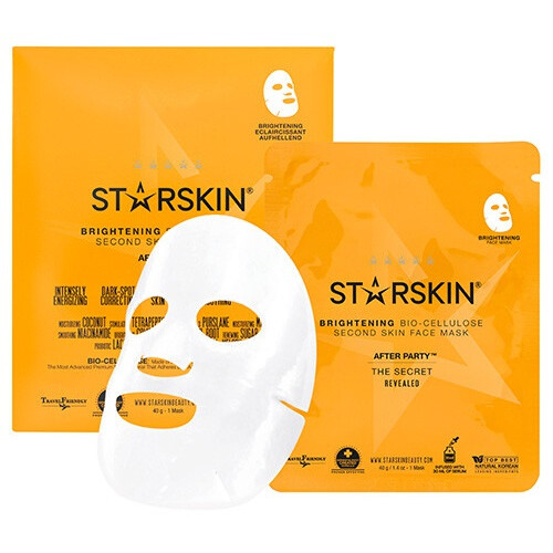 After Party Brightening Bio Cellulose Second Skin Face Mask